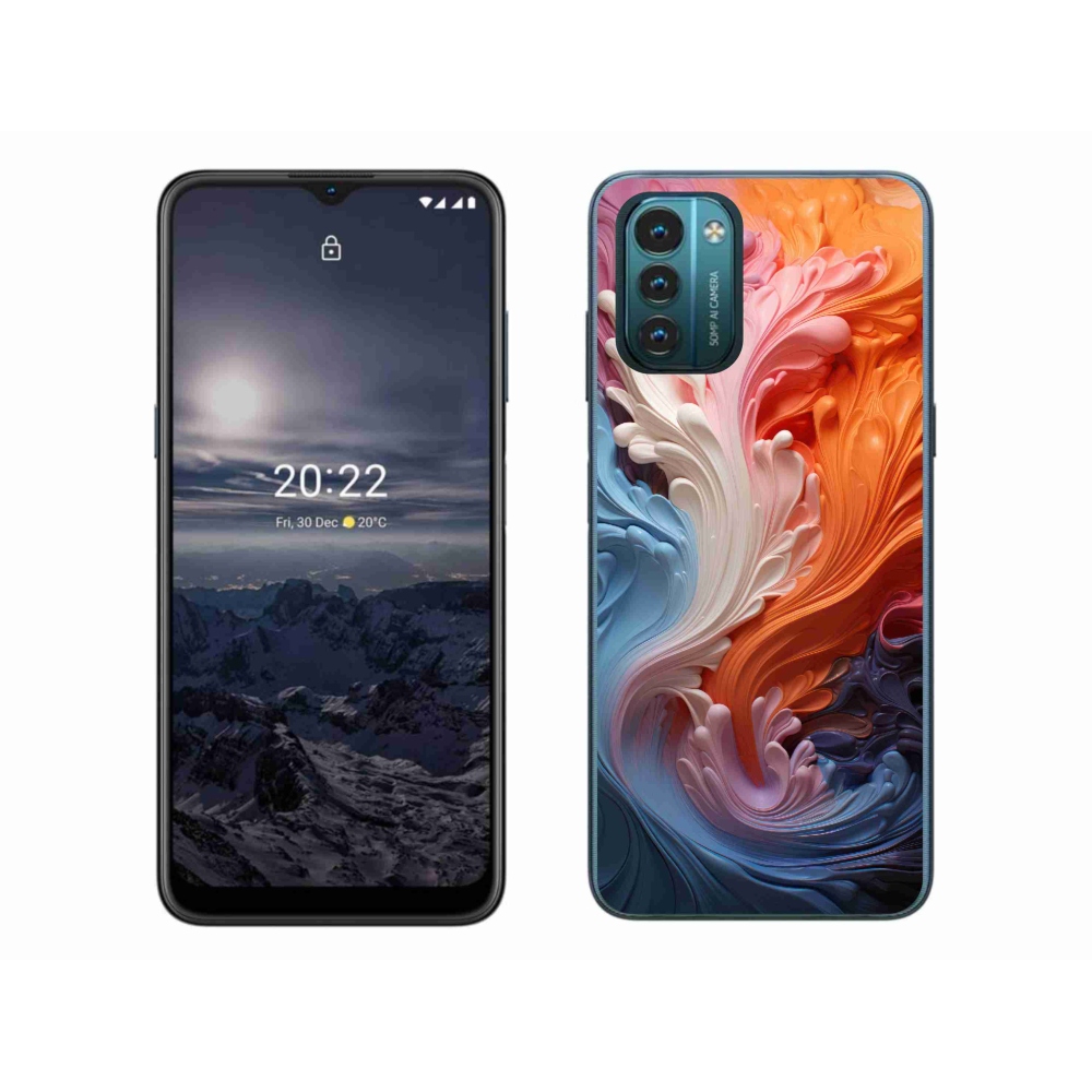 Zselés borítás mmCase a Nokia G11/G21 készülékhez - absztrakt motívum 8