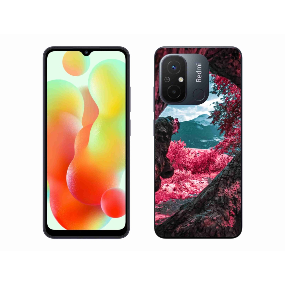 Gél borítás mmCase a Xiaomi Redmi 12C-hez - hegyi kilátás