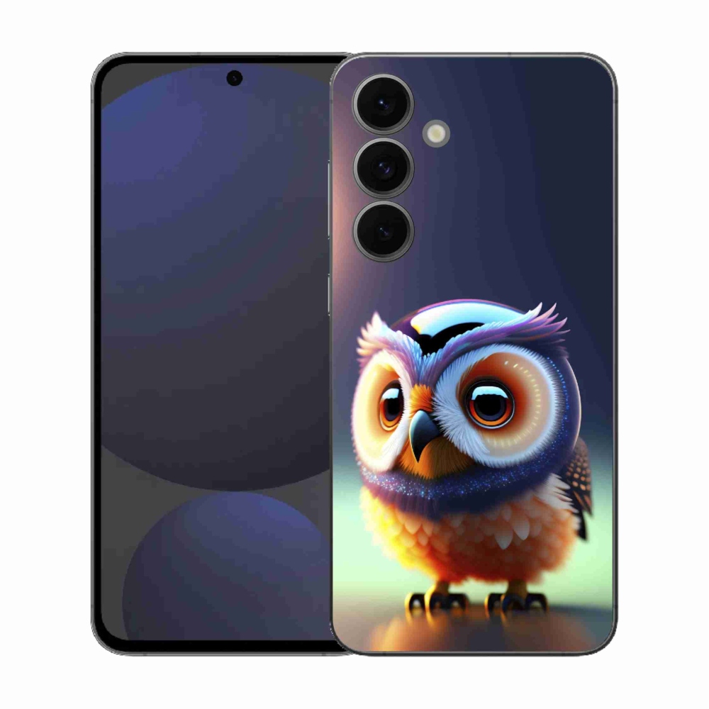 Zselés borítás mmCase Samsung Galaxy S25 FE - bagoly