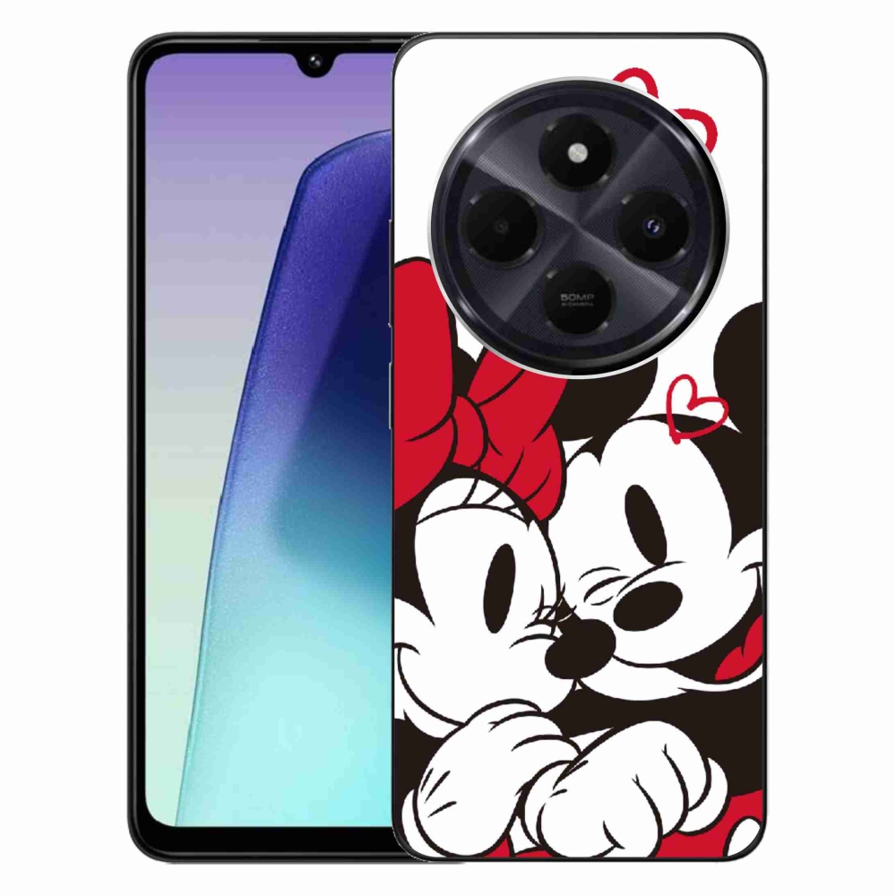 Gél borítás mmCase a Xiaomi Redmi 14C/Poco C75-hez - minnie és mickey