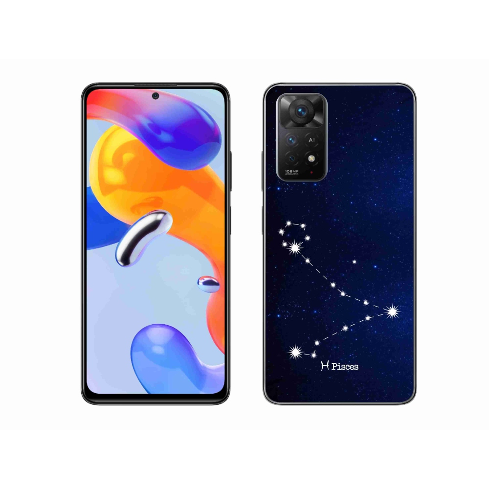 Gél borító mmCase a Xiaomi Redmi Note 11 Pro 4G/5G számára - csillagkép Halak