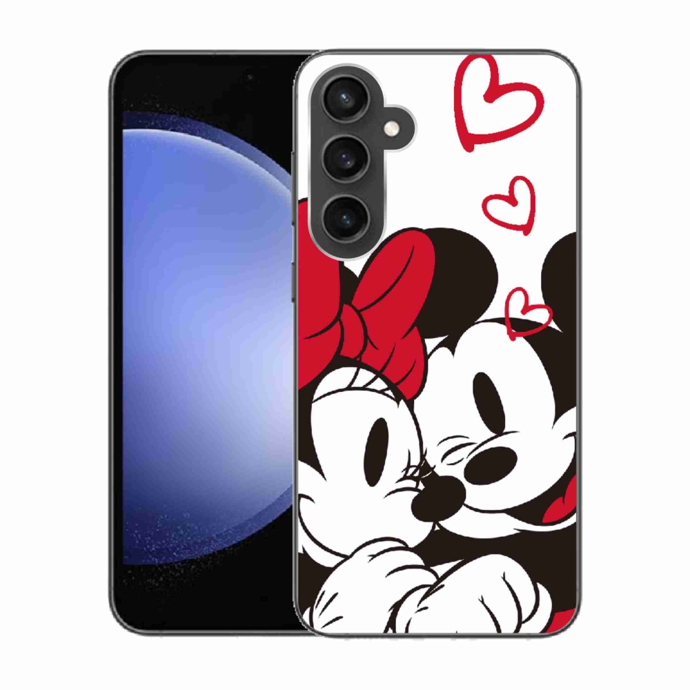 Zselés borítás mmCase Samsung Galaxy S23 FE - minnie és mickey