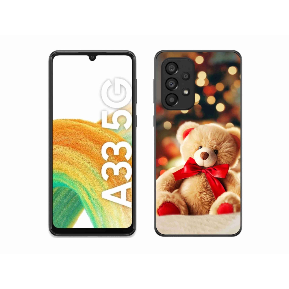 Zselés borítás mmCase Samsung Galaxy A33 5G - mackó