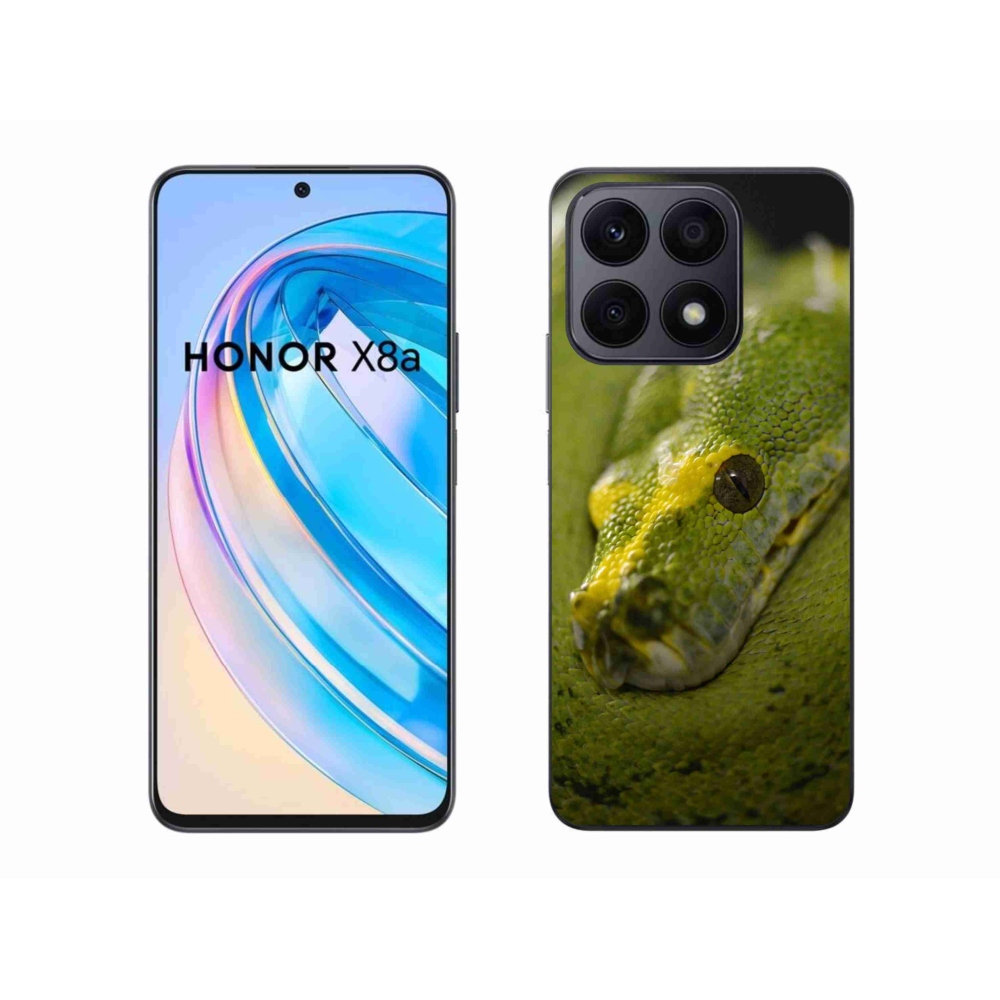 Zselés borítás mmCase a Honor X8a készülékhez - kígyó 2