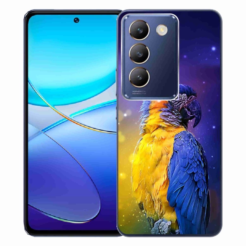 Gél tok mmCase a Vivo V40 SE 4G/5G készülékhez - papagáj papagáj 1