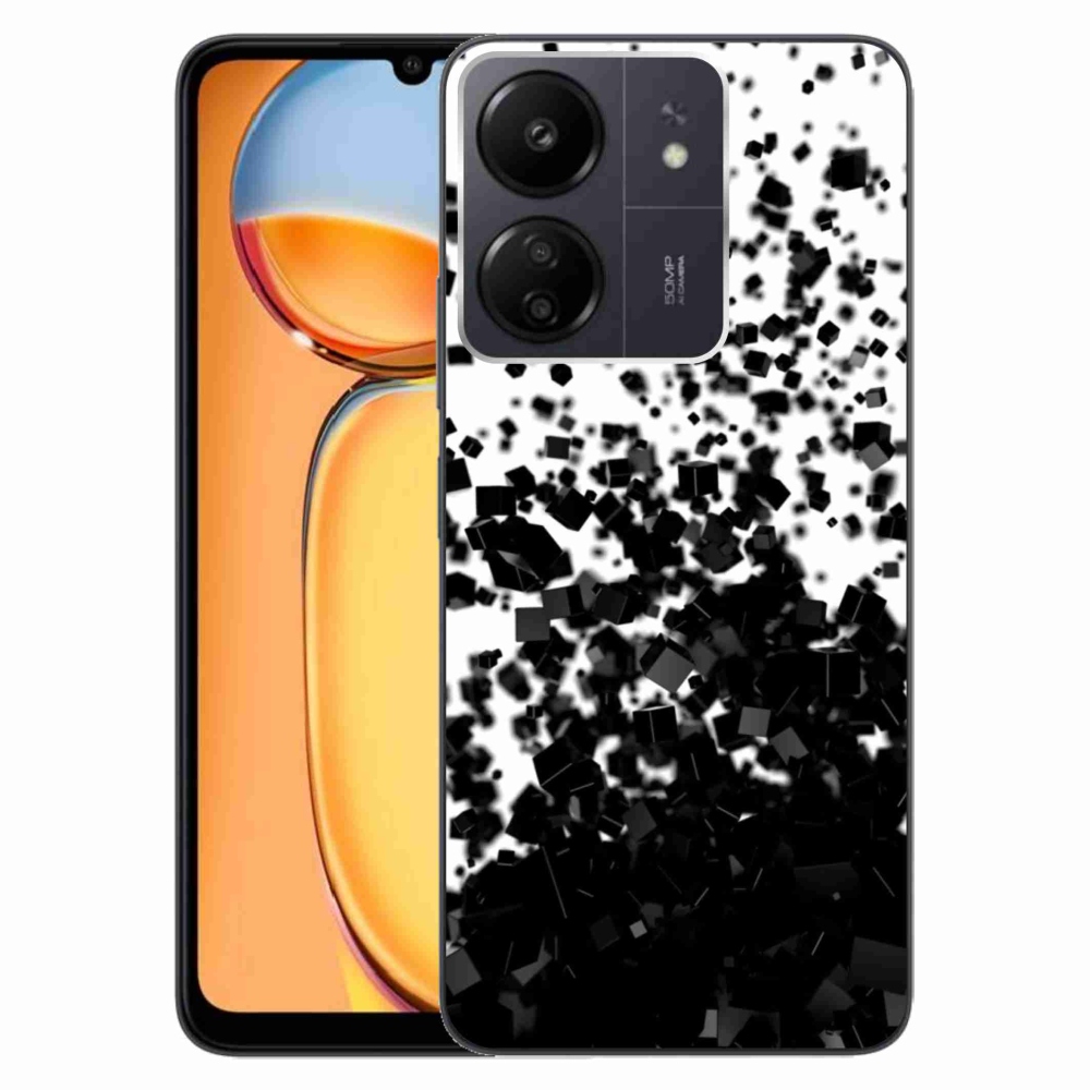 Gél borítás mmCase a Xiaomi Poco C65/Redmi 13C számára - absztrakt minta 1