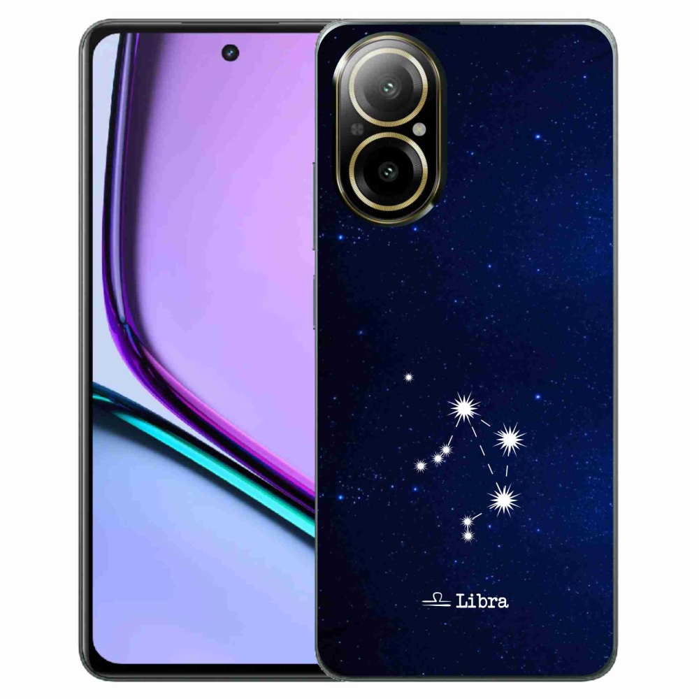 Gél borítás mmCase a Realme C67 készülékhez - csillagkép Libra