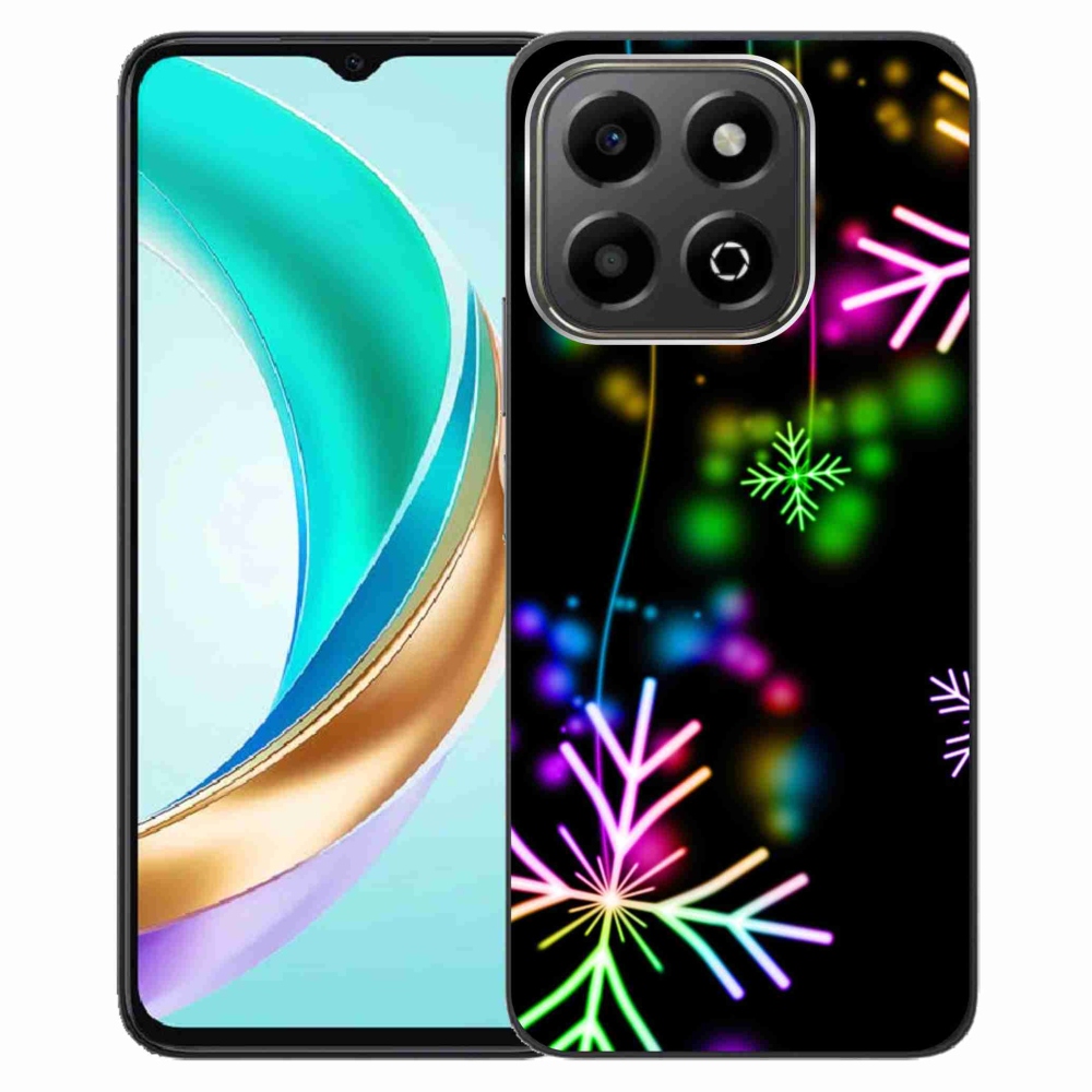 Zselés borítás mmCase a Honor X6b készülékhez - színes pelyhekkel