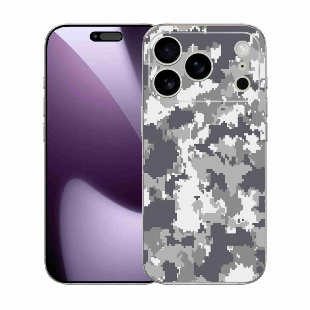 Zselés borítás mmCase iPhone 17 Pro készülékhez - terepszínű minta 2