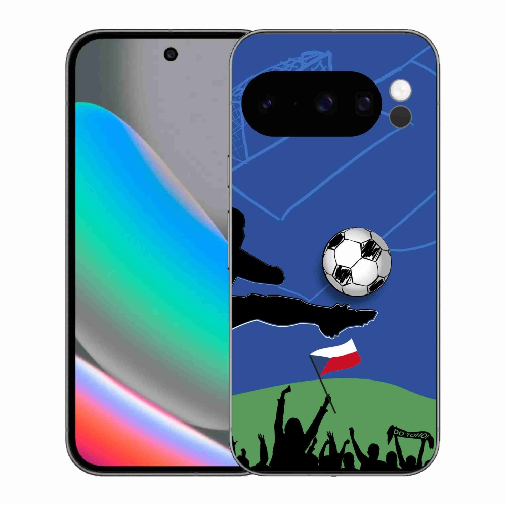 Gél borítás mmCase a Google Pixel 10 Pro-hoz - futballszurkolóknak
