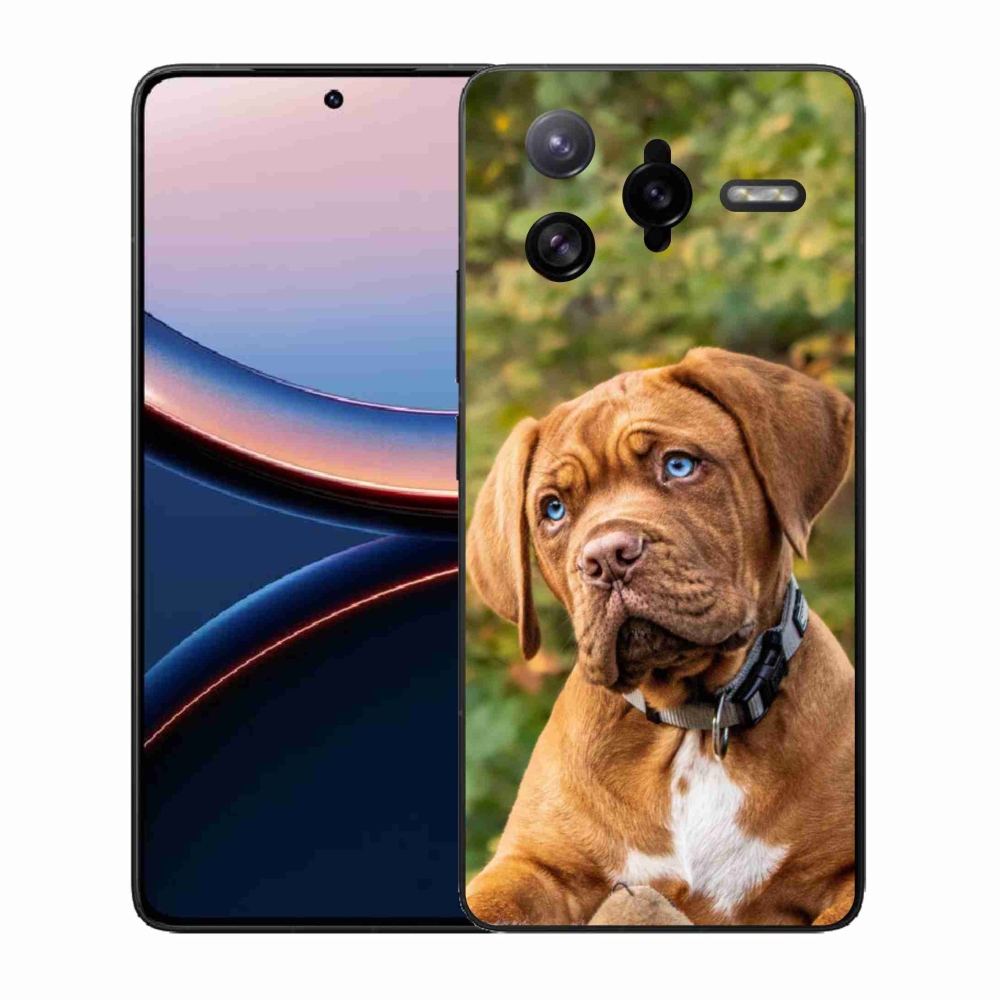 Gél borítás mmCase a Xiaomi Poco F7 Ultra számára - kölyökkutyakék