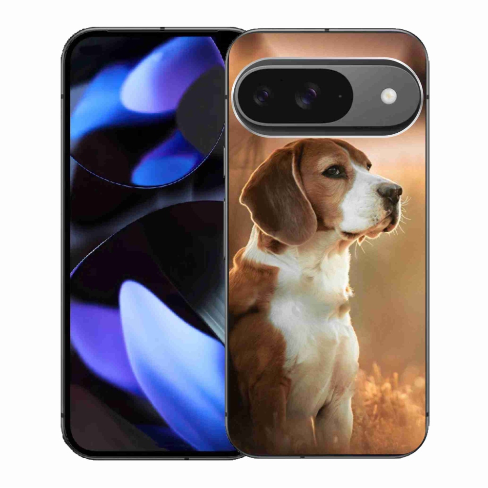 Zselés borítás mmCase a Google Pixel 9/9 Pro készülékhez - bézs színű