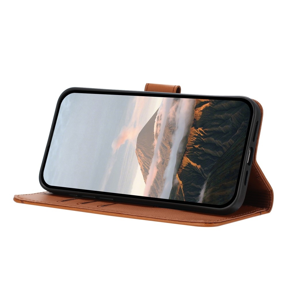 Háromszögek könyvtáska Honor 400-hoz - barna