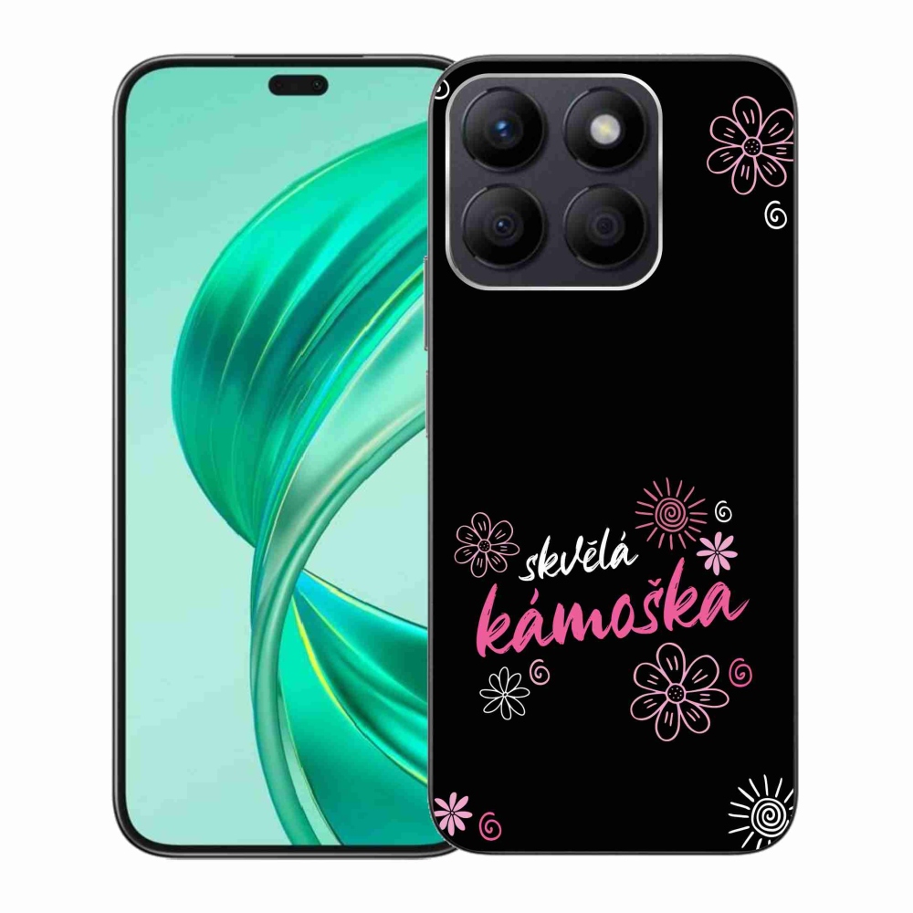 Gél borítás mmCase a Honor X8b készülékhez - nagyszerű haver fekete háttérrel