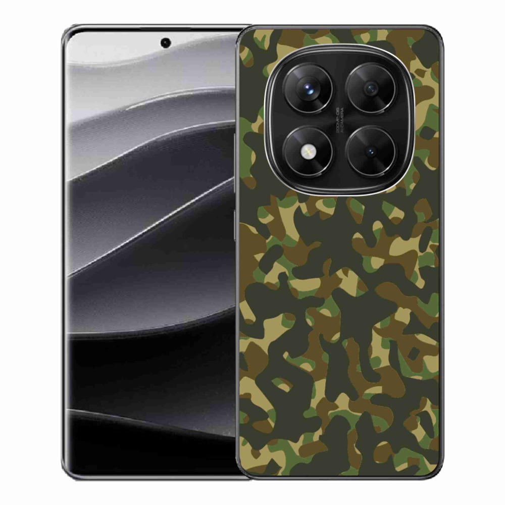 Gél borítás mmCase a Xiaomi Redmi Note 14 Pro 5G/Poco X7 5G számára - álcázó mintázat 1