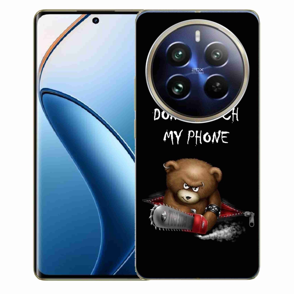 Zselés borítás mmCase a Realme 12 Pro 5G/12 Pro+ 5G számára - ne érintse meg a telefont