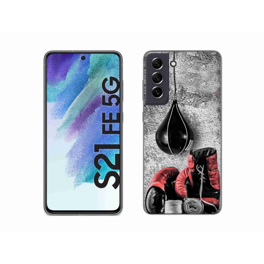 Gél borítás mmCase Samsung Galaxy S21 FE 5G - bokszzsák és kesztyű - Samsung Galaxy S21 FE 5G számára