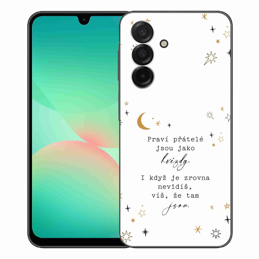 Gél borítás mmCase Samsung Galaxy A26 5G - idézem 6 fehér háttér