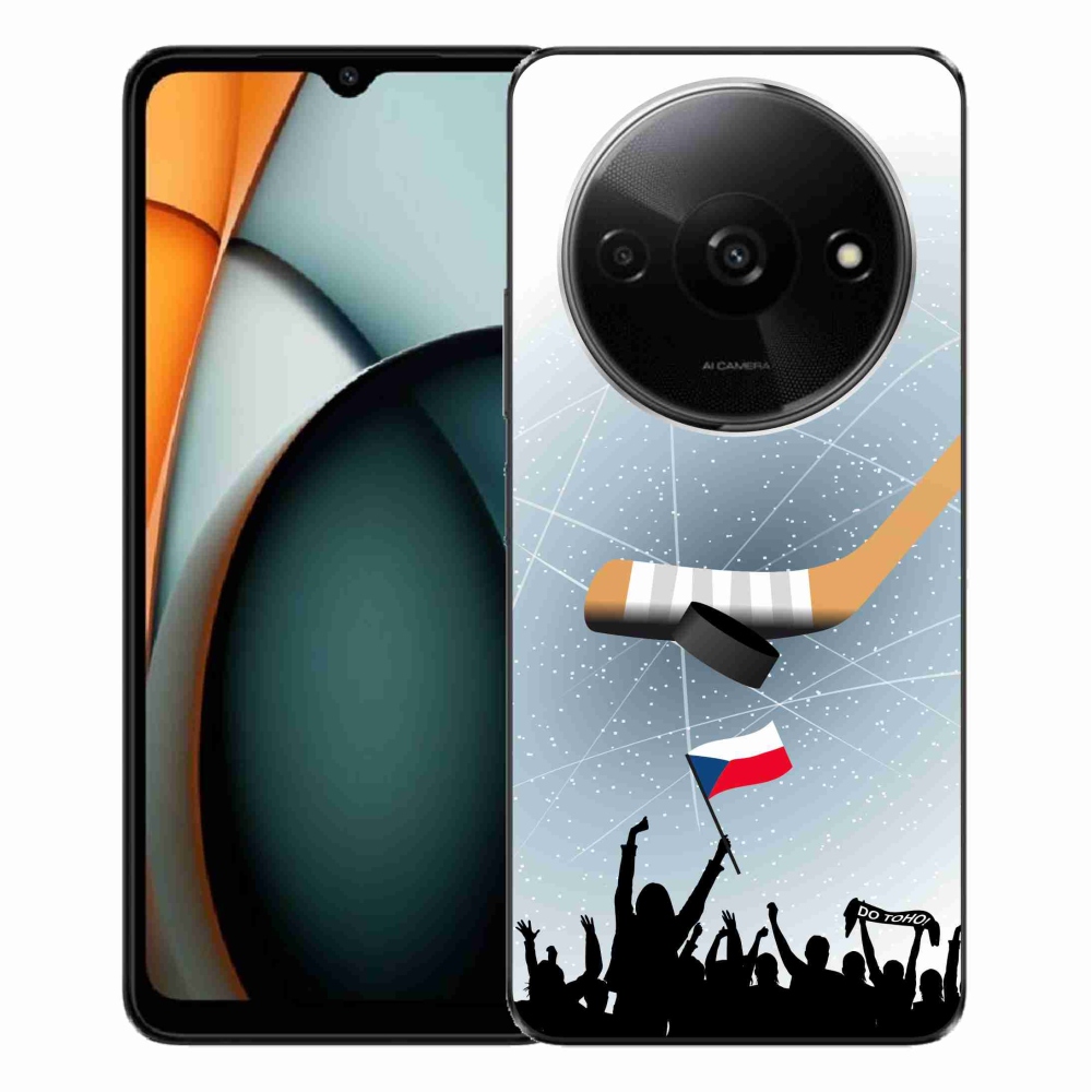 Gél borítás mmCase a Xiaomi Redmi A3-hoz - hoki rajongóknak