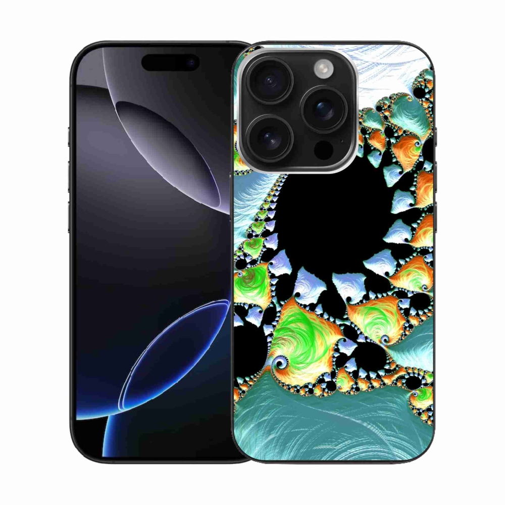 Gél borítás mmCase iPhone 16 Pro készülékhez - absztrakt motívum 21