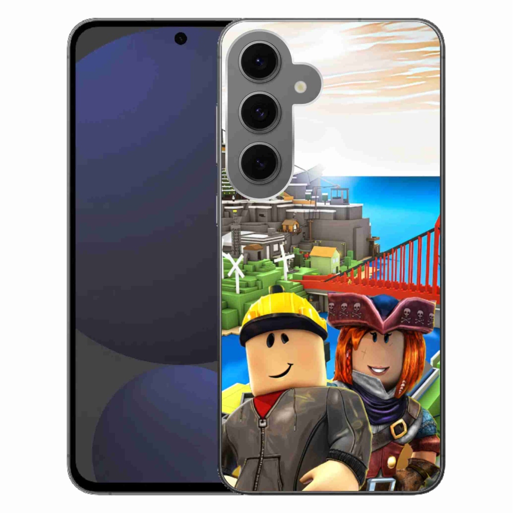 Gél védőhuzat mmCase Samsung Galaxy S24 FE készülékhez - roblox 1