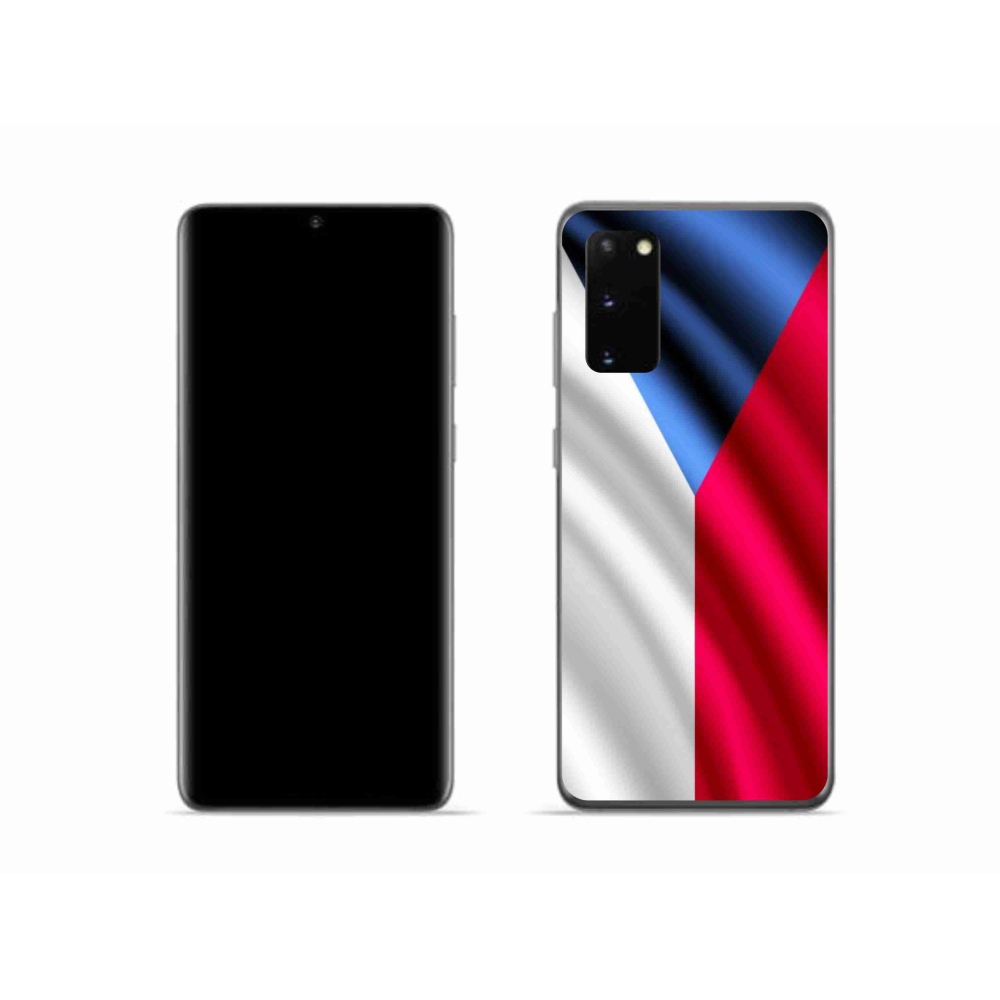 Gél borítás mmCase Samsung Galaxy S20 - cseh zászlóhoz