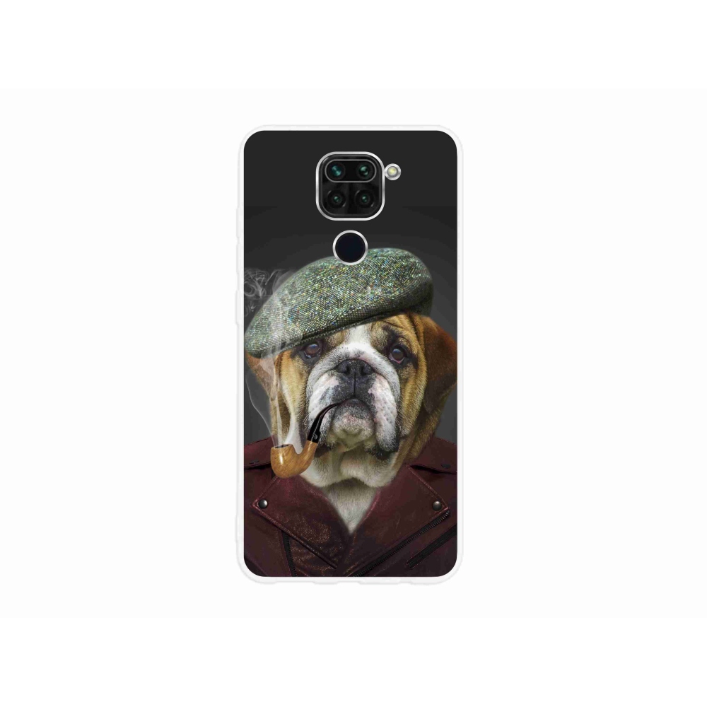 Gél borítás mmCase a Xiaomi Redmi Note 9-hez - kutya csővel