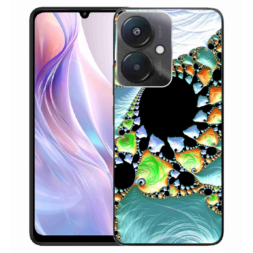 Gél borítás mmCase a Xiaomi Redmi 13C 5G számára - absztrakt motívum 21