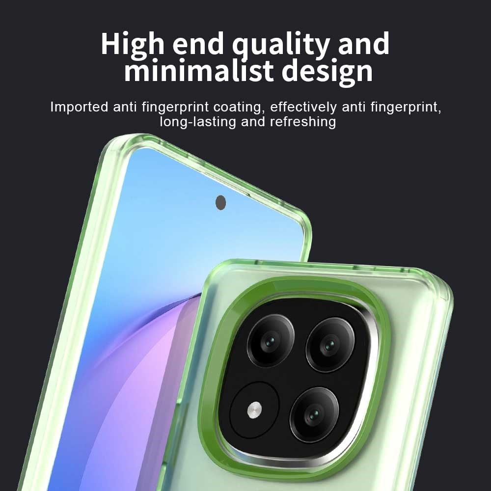 Candy zselés tok MagSafe-val Xiaomi Redmi Note 14 Pro+ 5G - zöld