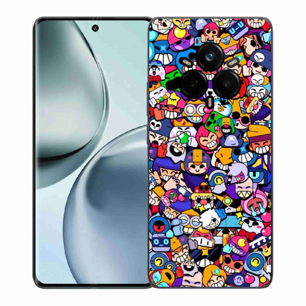 Gél borítás mmCase a Realme 14 Pro+ 5G számára - brawl stars 2