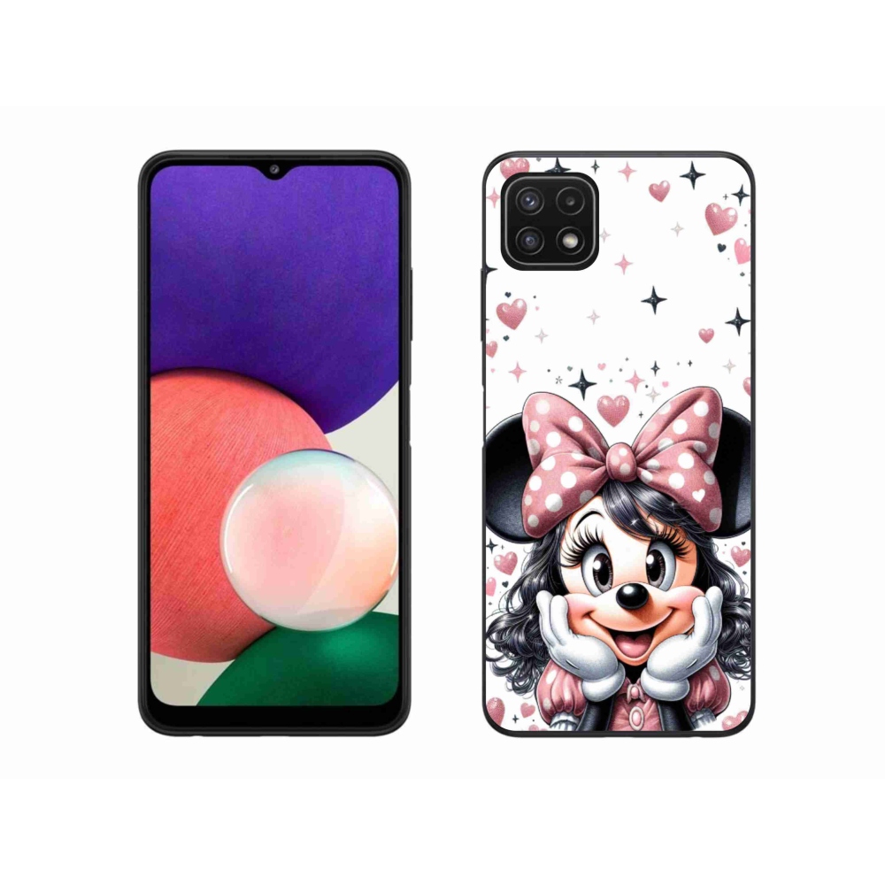 Zselés borítás mmCase Samsung Galaxy A22 5G - minnie