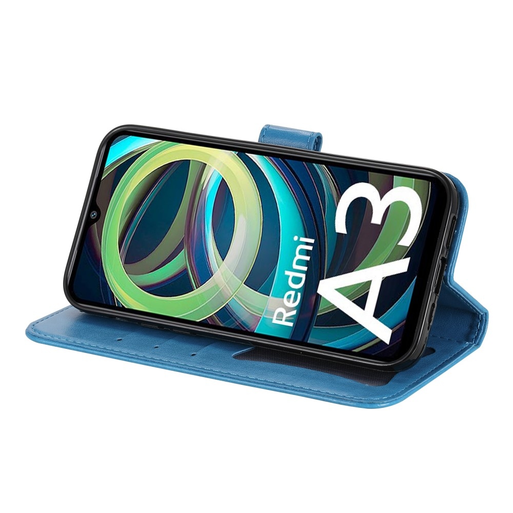 Mandala könyv tok Xiaomi Redmi A3-hoz - kék