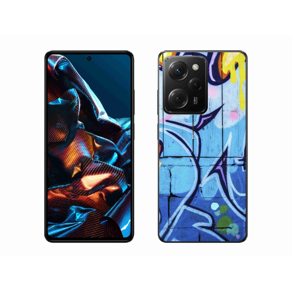 Gél borítás mmCase a Xiaomi Poco X5 Pro 5G számára - graffiti