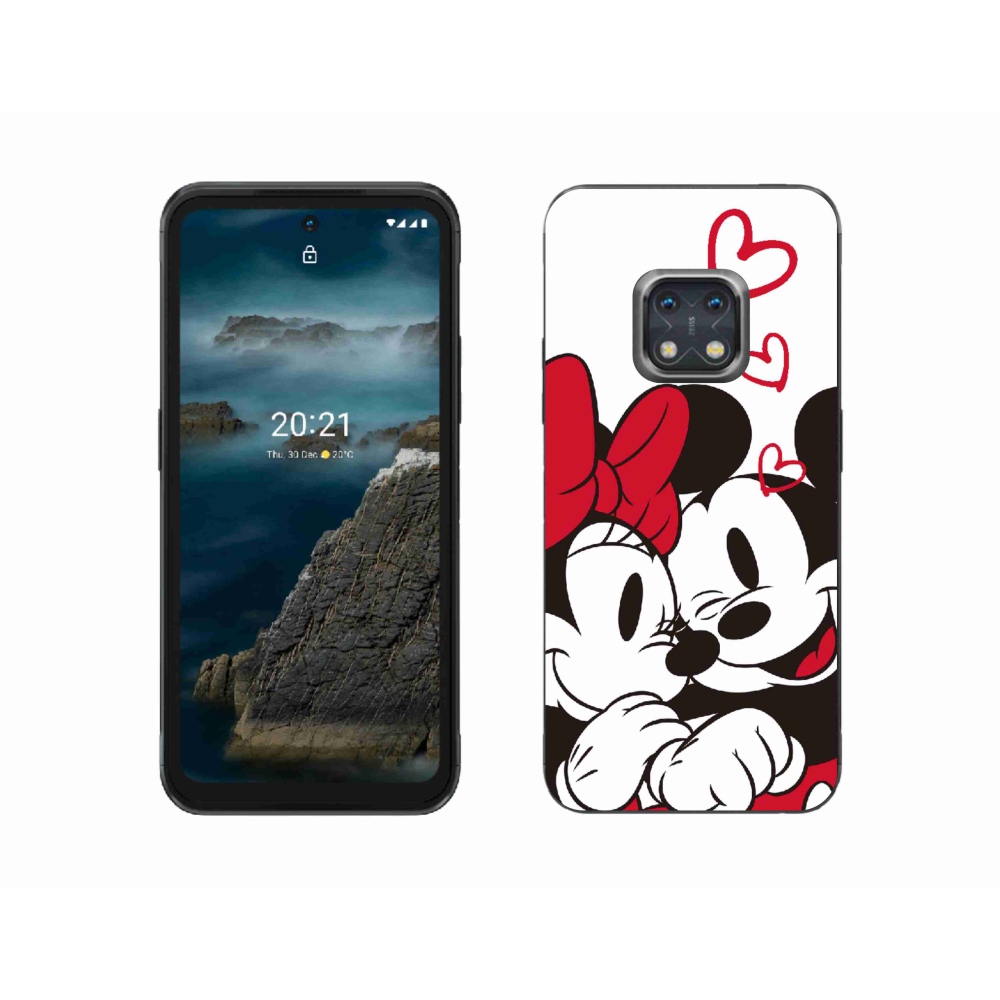Zselés borítás mmCase a Nokia XR20 készülékhez - Minnie és Mickey