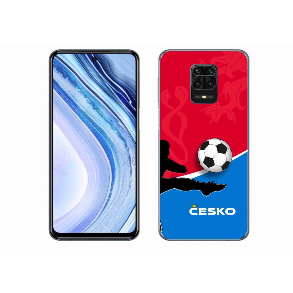 Gél borítás mmCase for Xiaomi Redmi Note 9 Pro - Soccer Csehország 2