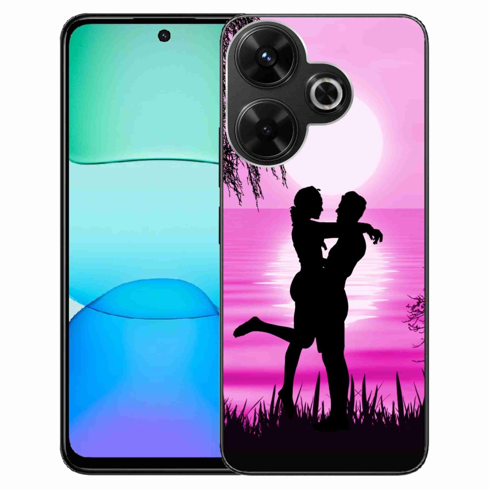 Gél tok mmCase a Xiaomi Redmi 13 4G/Poco M6 4G számára - naplemente