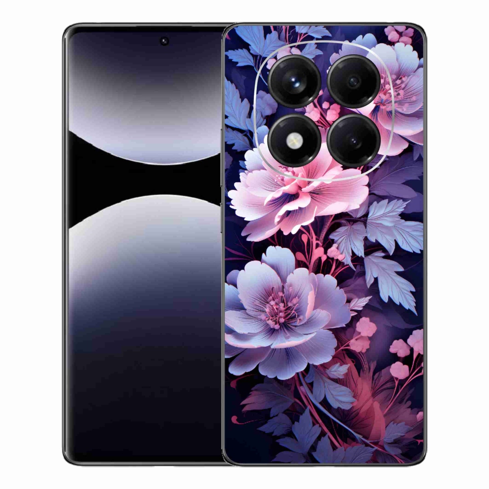 Gél borítás mmCase a Xiaomi Redmi Note 14 Pro számára - virágok 11