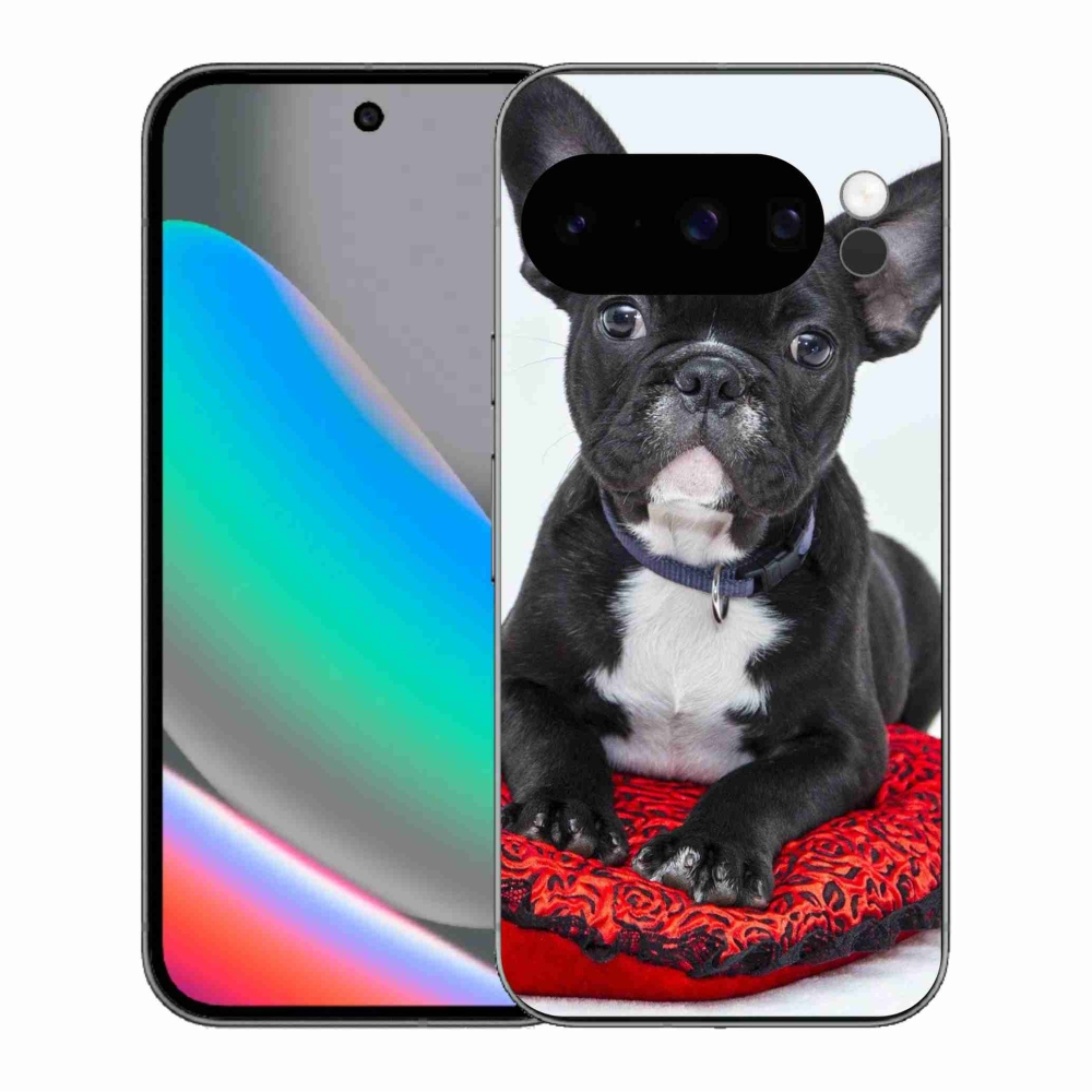 Zselés borítás mmCase a Google Pixel 10 Pro számára - bulldog