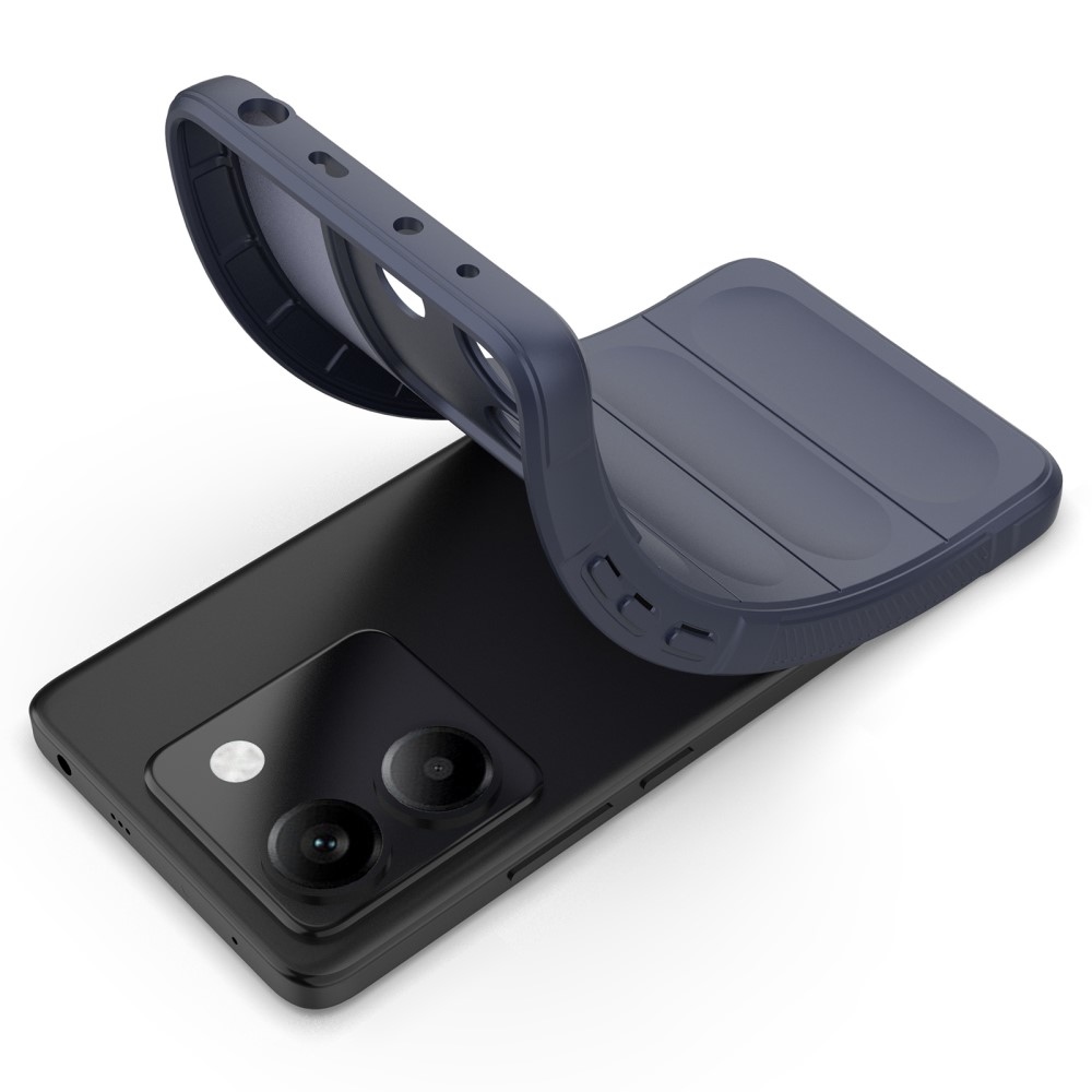 Rugg tartós zselés tok Xiaomi Poco M7 Pro 5G - sötétkék