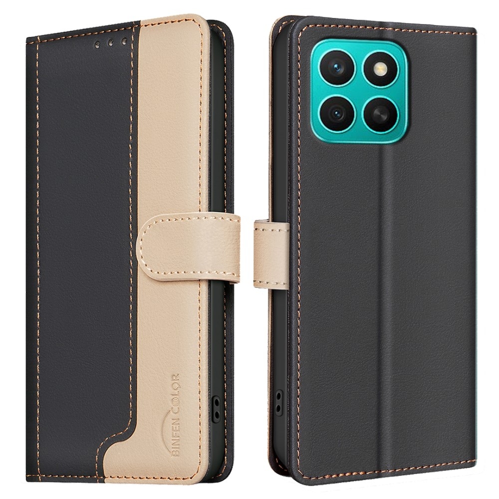 BNF DUO könyvtáska Honor X8c-hez - fekete