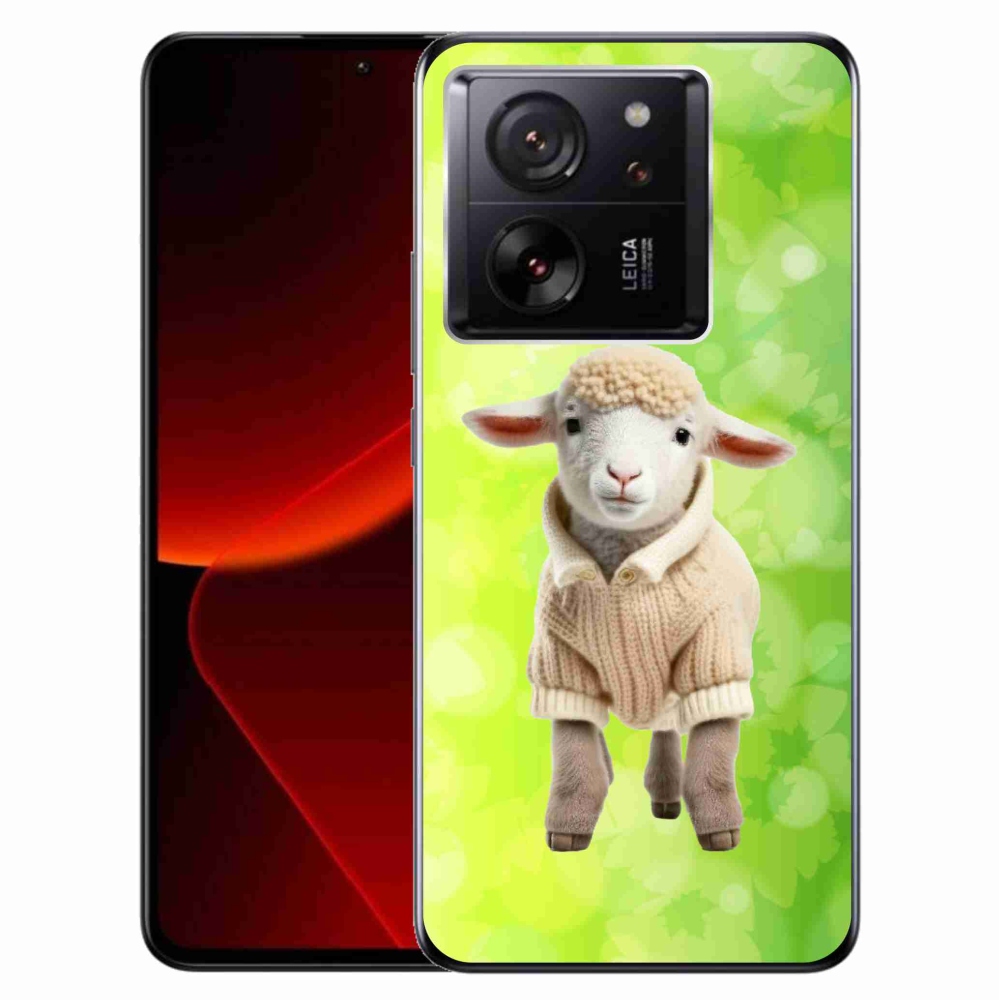 Gél borítás mmCase a Xiaomi 13T/13T Pro számára - bárány pulóverben
