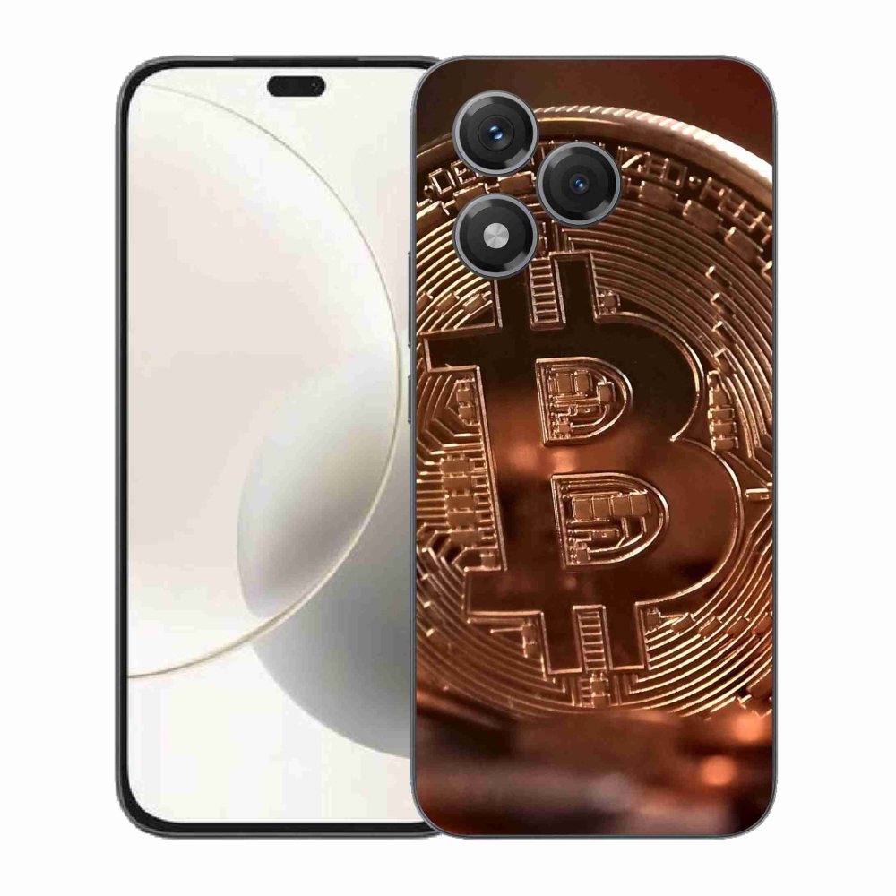 Gél borítás mmCase a Honor 400 Lite számára - bitcoin