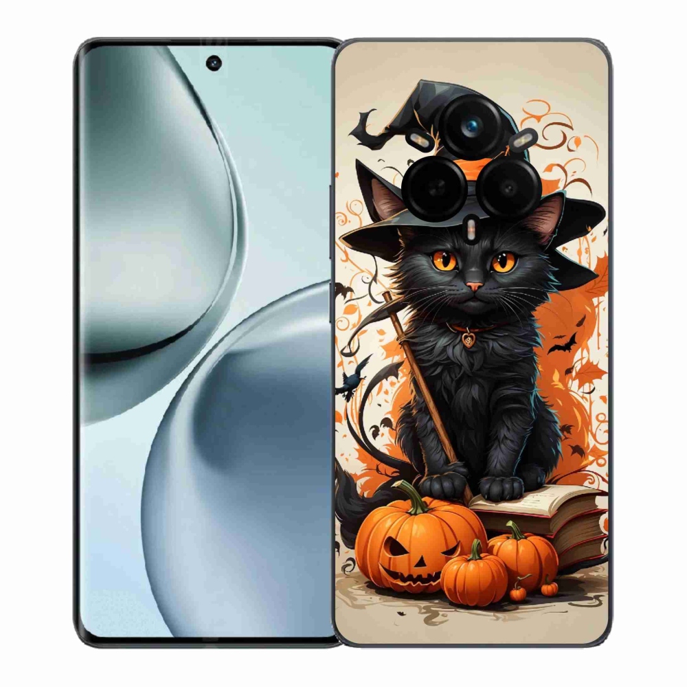 Gél borítás mmCase a Realme 14 Pro+ 5G készülékhez - cat wizard