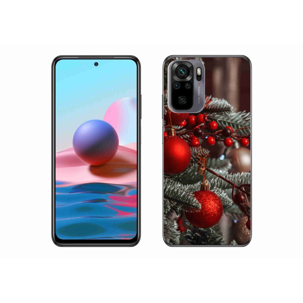 Gél borító mmCase a Xiaomi Redmi Note 10S-hez - karácsonyi dekorációk 2