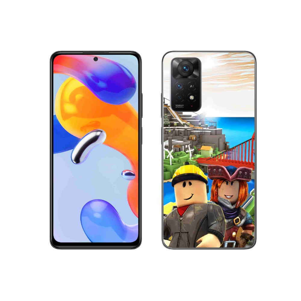 Gél borítás mmCase a Xiaomi Redmi Note 11 Pro 4G/5G-hez - roblox 1