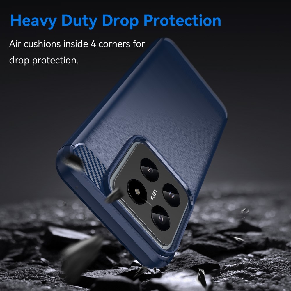 Szénálló zselés tok Xiaomi 14 - kék