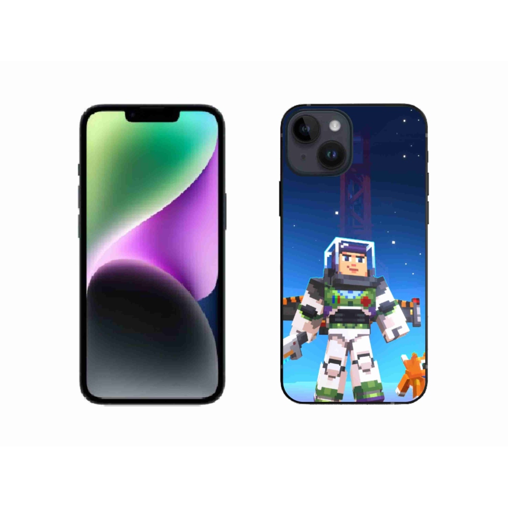 Gél borítás mmCase iPhone 14 készülékhez - minecraft 2