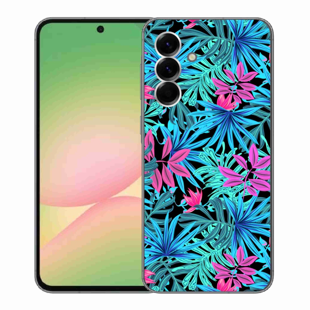 Gél borító mmCase Samsung Galaxy A56 5G - virágok 3