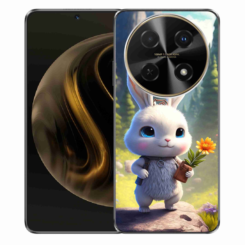 Gél borítás mmCase a Huawei Nova 12i készülékhez - aranyos nyuszi