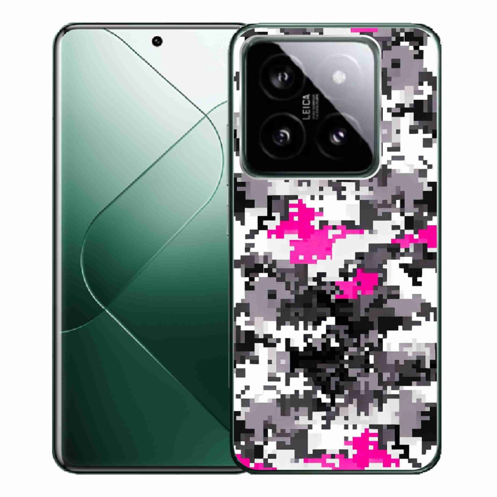 Gél borítás mmCase a Xiaomi 14 Pro-hoz - álcázó minta 4